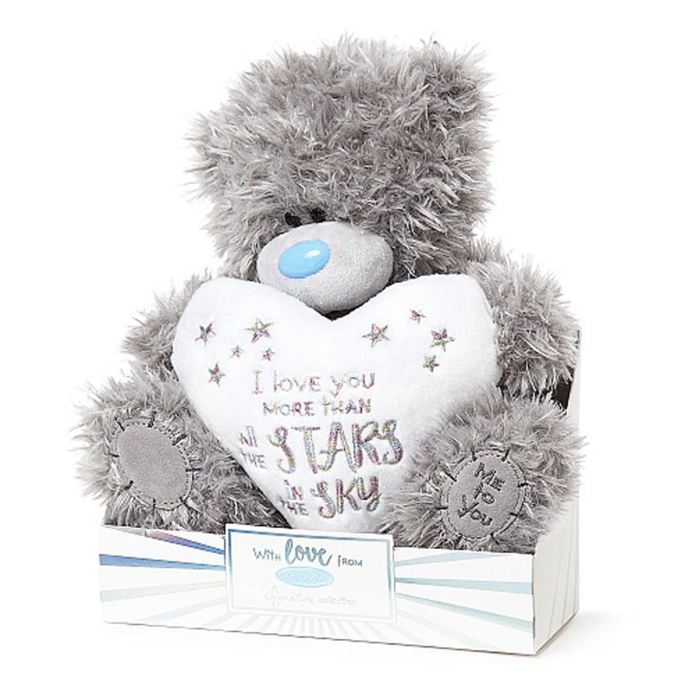 9" Love You More Than The Stars Padded Heart Me to You Bear Extra Image 1